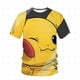 thumbnail image 1 of Ropa para niños, camiseta de Pikachu para niños, ropa de manga corta, camisetas deportivas de dibujos animados, disfraz, camisetas para bebés, sudaderas heqiyong CONDUJO, 1 of 2