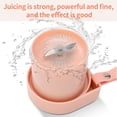 thumbnail image 3 of Exprimidor Eléctrico Taza De Fruta Portátil 20000Rpm Mezclador De Alimentos Eficiente 2200Mah Usb Recargable Fruta Taza De Mezcla De Jugo Eléctrico 350Ml 50W Scienceny HA015679-00, 3 of 7