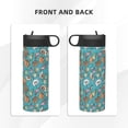 thumbnail image 3 of Honeii Cute Conch Print 18 oz Insulated Water Bottle with Straw Lid, Stainless Steel Sports Water Bottles, Double Walled Vacuum, Leak Proof, 3 of 8