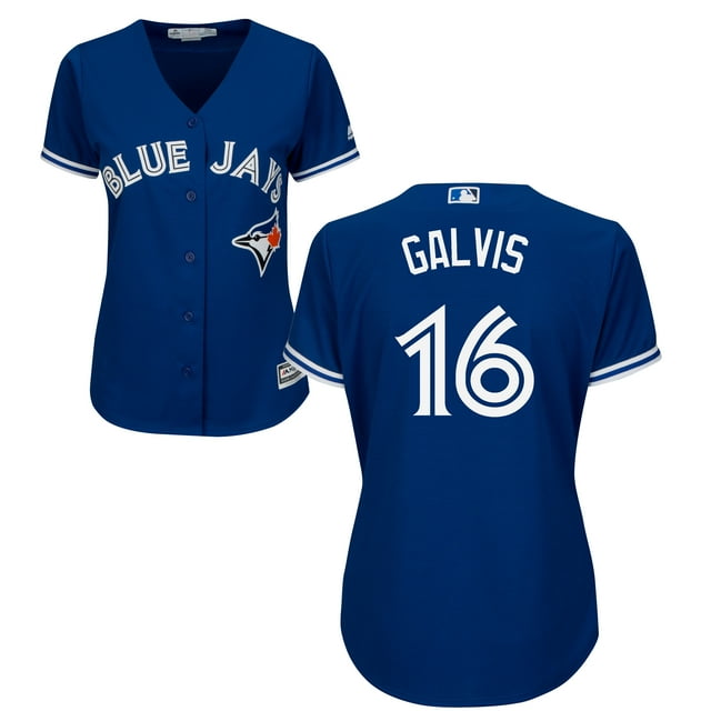 Ladies' Freddy Galvis Toronto Blue Jays MLB Cool Base Replica Away Jersey
