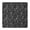 Black White Gothic, variant on Dark Blue Celestial Pattern Square Fitted Tablecloth with Elastic Edge,Square Table Cover,Washable Elastic Table Cover for Home Kitchen Party Decor 34"x34"