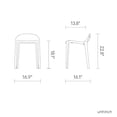 thumbnail image 2 of Lagoon Joyous Resin Stackable Short Stool Set of 2, 2 of 6