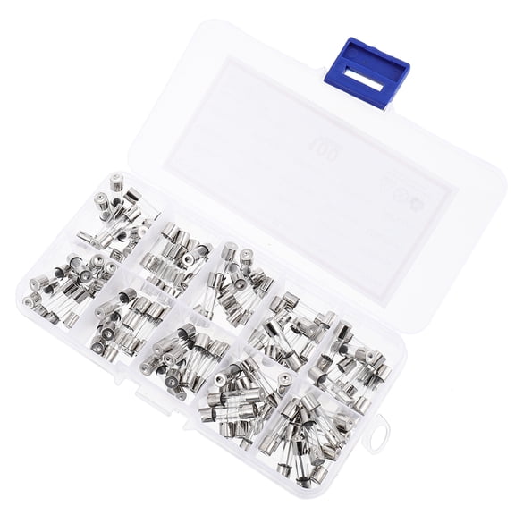 Raindrops 100Pcs Mini Fuses Assorted Kit For Instrument And Electronic Toy Protection