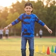 thumbnail image 6 of Abcomgle Long Sleeve Shirts for Boys 10-12 Crewneck Winter T-Shirts for Boys Fashion Basic Boys Tops Loose 3D Print Shirts for Boys, 6 of 6