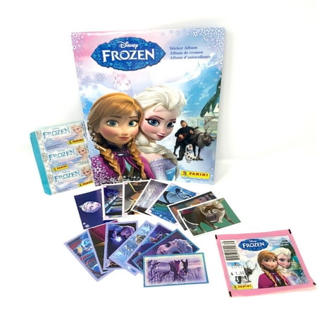 20 Frozen Sticker Albums and 100 Packs of Stickers with 7 Stickers in Each Pack