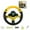 A, variant on Car Simulation Co-aeronaut Steering Wheel Children Is Early Education Sound Light And Music Steering Wheel