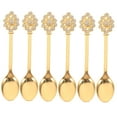 thumbnail image 5 of PAMINGONO Zinc Alloy Rhinestone Dessert Spoon Set with Comfortable Ergonomic Handle for Coffee, Tea, Parties, and Daily Use, 5 of 8