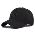 thumbnail image 2 of Gorras de béisbol bordadas para hombre y mujer, sombreros de algodón sólido, sombrero Hipster que combina con todo, gorra deportiva de viaje y pesca, Snapback, Primavera, 2 of 4