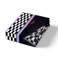 thumbnail image 4 of Erosebridal Checkered Flag Comforter Cover Twin, Racing Car Bedding Twin Size, Geometric Decor, Reversible 2pcs（No Comforter）, 4 of 7