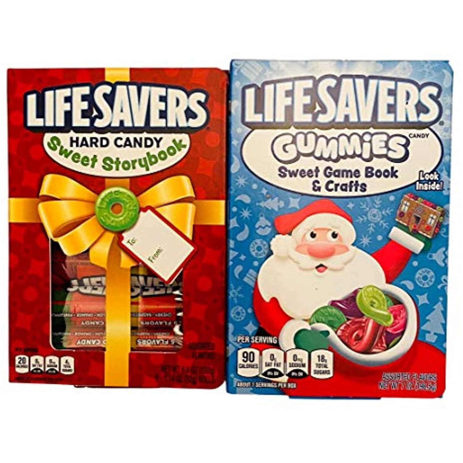 Lifesavers Christmas Sweet Story Book Hard Candy Book And Lifesavers