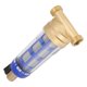 thumbnail image 3 of Kit de Prefiltro de Sedimentos de Hacia Abajo, Cabeza de Cobre Refinada Segura Anti dezincificación Estable Filtro de Agua de Sedimento Giratorio para El Hogar para Hogar, 3 of 7