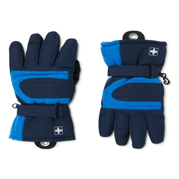 Swiss Tech Boys Ski Gloves, Sizes S-XL