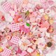 thumbnail image 2 of 50 Pcs Slime Charms Easter DIY Craft Making Resin Jewery Making Kit, Resin Flatback Slime Beads Making Supplies for DIY Scrapbooking Crafts (Pink).Not, 2 of 3