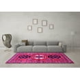 thumbnail image 3 of Ahgly Company Indoor Rectangle Persian Pink Traditional Area Rugs, 4' x 6', 3 of 4