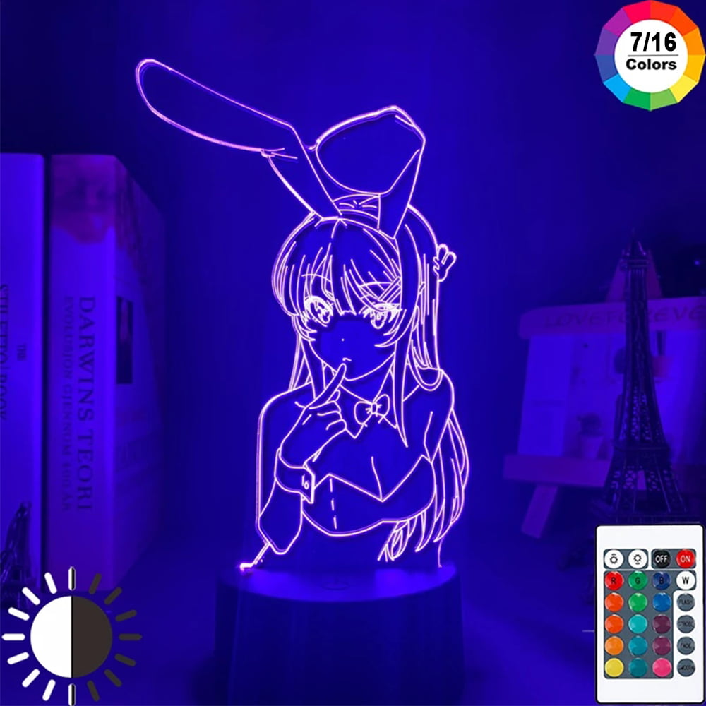 3D FX Deco LED Night Light Anime My Little Pony Wall Home Decoration Gift