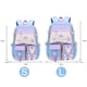 thumbnail image 5 of Lindo Conejo Dibujos Animados Pequeña Princesa Mochila Informal para Estudiantes Mochila Con Refrigerador Abierto Mochila Multifuncional 3776 (S) (Azul) Azul, 5 of 8