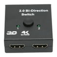 thumbnail image 2 of Interrupteur Bidirectionnel, Transmission Stable Résistance à l'Usure Répartiteur Bidirectionnel pour Décodeur pour Lecteurs DVD pour Moniteurs LCD, 2 of 7