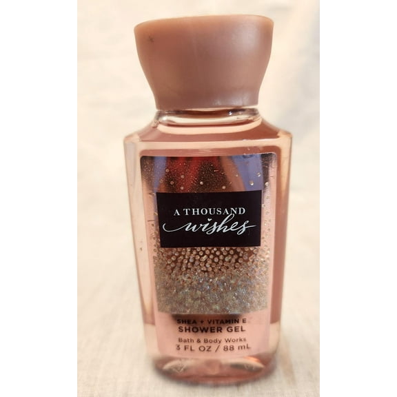 Bath and Body Works a 1000 Wishes Travel Shower Gel 3 Ounce Travel Size