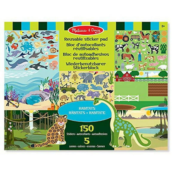 Melissa & Doug Habitats Sticker Pad, 1 EA