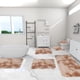 thumbnail image 5 of Alfombras de baño suaves,absorbentes y antideslizantes,alfombras de ducha de terciopelo con acolchado de espuma,alfombra gruesa lavable para el baño,el inodoro y toda la habitación del hogar., 5 of 7