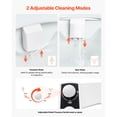 thumbnail image 5 of KFFKFF Non-Electric Toilet Bidet Attachment, Dual Nozzles with Adjustable Water Pressure, Easy-to-Install Cold Water Sprayer for Rear and Feminine Hygiene, White, 5 of 9