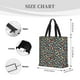thumbnail image 3 of Fotbe Alphabet Bolsa Tote con Estampado para Mujer, Bolsos con Cremallera, Bolsa de Hombro Casual de Gran Capacidad con Bolsillos Internos, 3 of 7