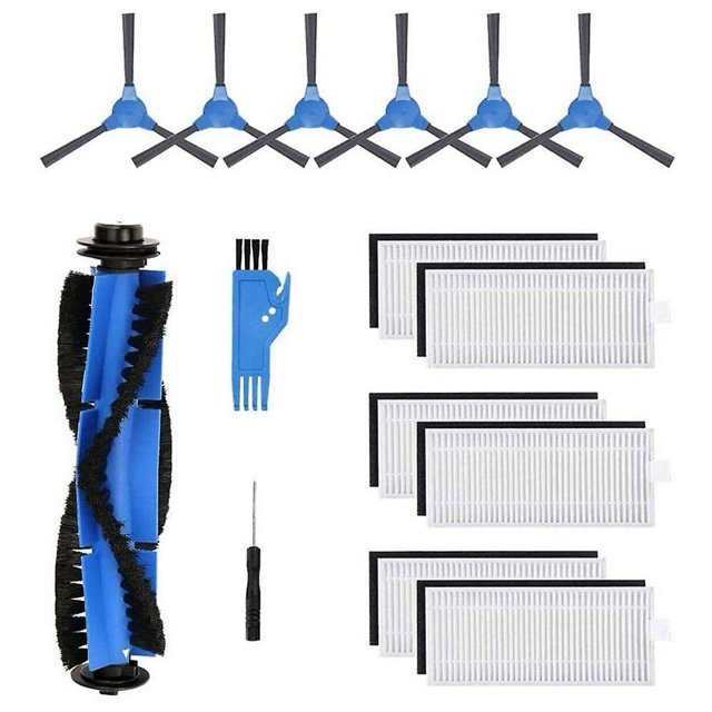 Cepillo principal Cepillos laterales Filtro para accesorios de aspiradora robot E20, E30, E31 A Como se muestra, Como se muestra