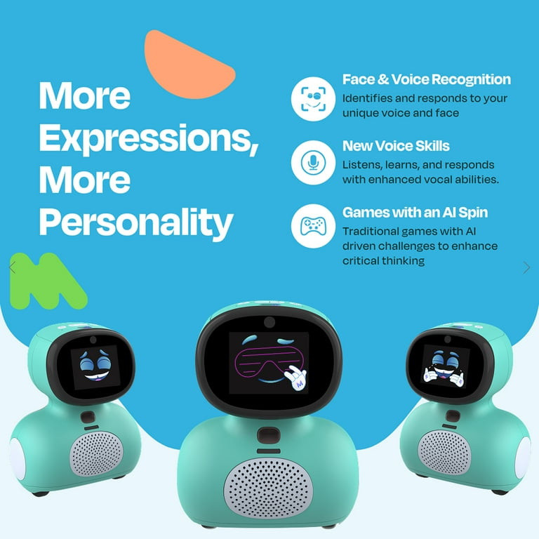 Miko Mini Safety-First AI Robot for Kids – Games, Stories