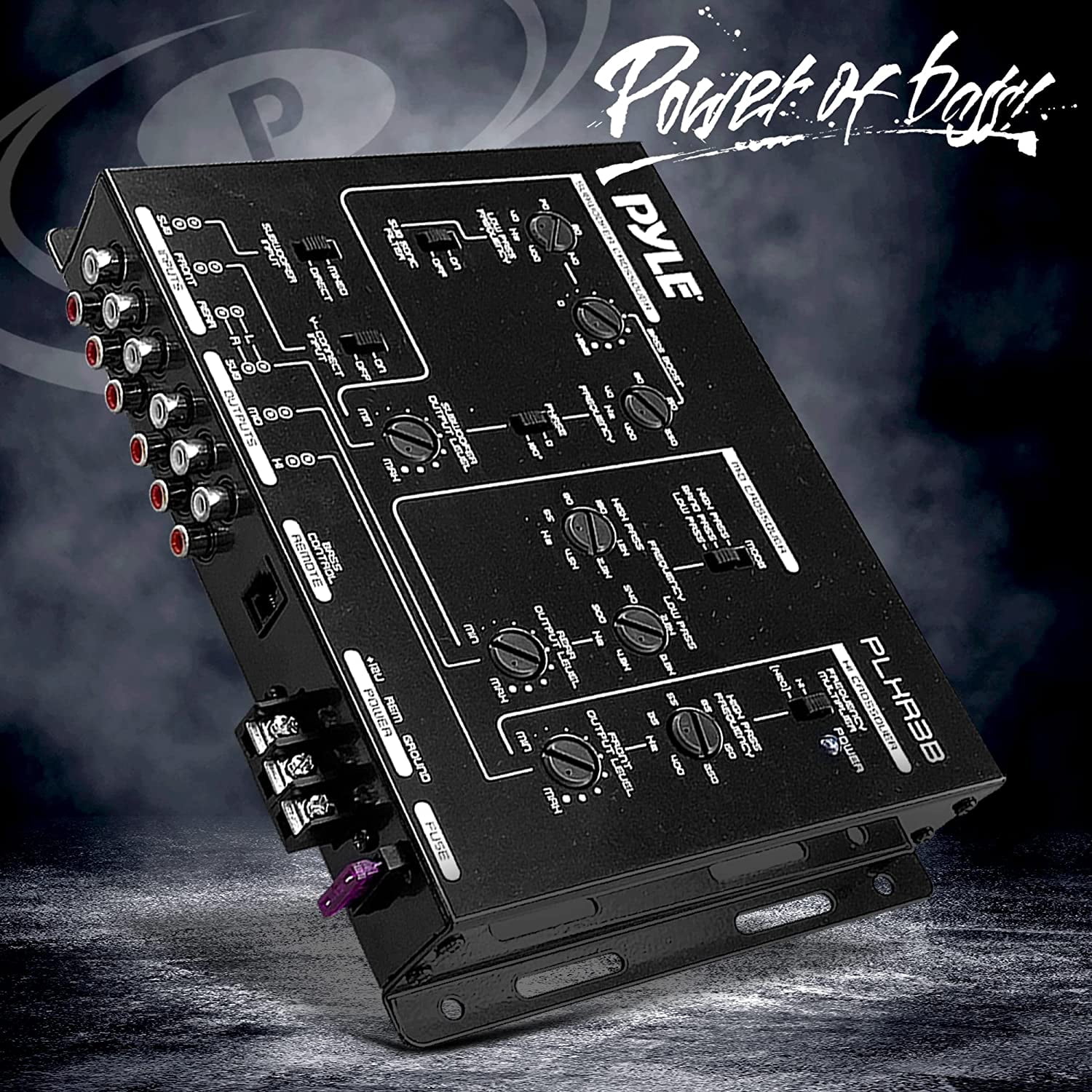 3-Way Electronic Crossover Network w/ Remote Subwoofer Control