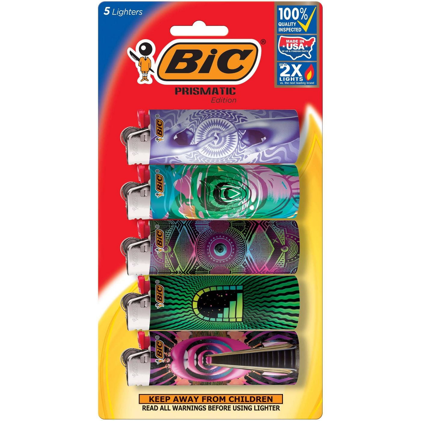 BIC 5 ct Special Edition Lighters