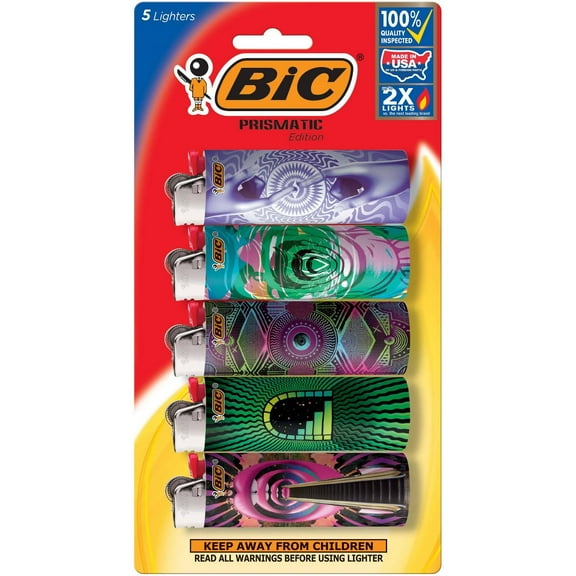 BIC 5 ct Special Edition Lighters