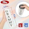thumbnail image 4 of Gifts for Grammy Grandmother Birthday Mother''s Day&Christmas Gift from grandson,granddaughter - Stainless Steel Insulated Tumbler Coffee Travel Mug, Reusable Cup With Straw Leakproof Flip Present, 4 of 6