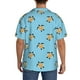 thumbnail image 3 of Fotbe Sea Turtle Camisa Estampada de Manga Corta para Hombre, Casual de Verano, Estilo Playero, Sin Arrugas-Small, 3 of 5