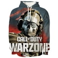 thumbnail image 4 of Sudadera con capucha con estampado 3D de Call of Duty Warzone de Pop Game para hombre y mujer, ropa de calle de moda, sudadera para jóvenes, 4 of 5