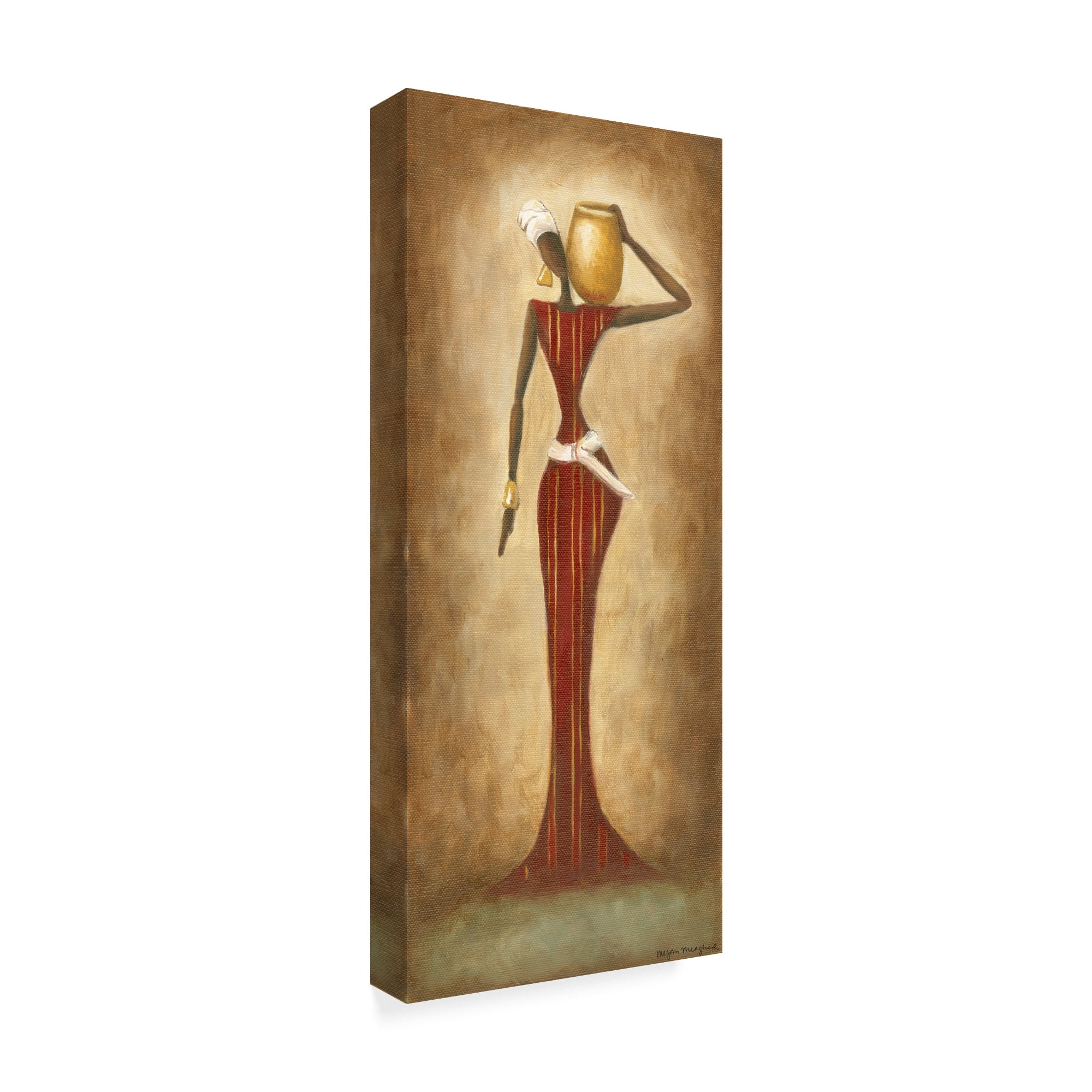 Trademark Fine Art 'Strength Woman' Canvas Art by Megan Meagher