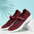 thumbnail image 6 of Sngxgn Women's Slip on Shoes Comfortable Flats Shoes Dress Shoes Work Casual Flats(Red,41), 6 of 8