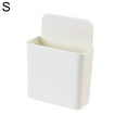 thumbnail image 2 of Manunclaims Remote Control Holders Wall Mount Adhesive Organizer Phone Wall Mount Holder Remote Control Storage Hole-Free Self Adhesive Storage Box for Office Home School Supply Organizer, 2 of 8