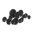 thumbnail image 5 of DecMode Black Aluminum Plate Wall Decor with Uneven Edges, 5 of 7