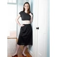 thumbnail image 3 of Sash Women's Classic Half Slip Skirt Dress For Ladies and Girls - Slight Flare - Anti Static, 3 of 3