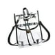 thumbnail image 2 of Mochila transparente para organizar el almacenamiento, viajes, para hombres y mujeres, bolsa de PVC transparente para conciertos., 2 of 8