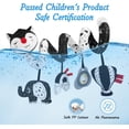 thumbnail image 5 of Car Seat Toys for Babies, 0-6 Months Stroller Activity Black White Baby Spiral Plush Toys Newborn High Contrast Sensory Carseat Toys with 4 Pendants Hanging Boys Girls Gift, 5 of 6