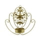 thumbnail image 2 of Candelabro de pared de hierro para librerías y cafeterías. patrón de oro, 2 of 6