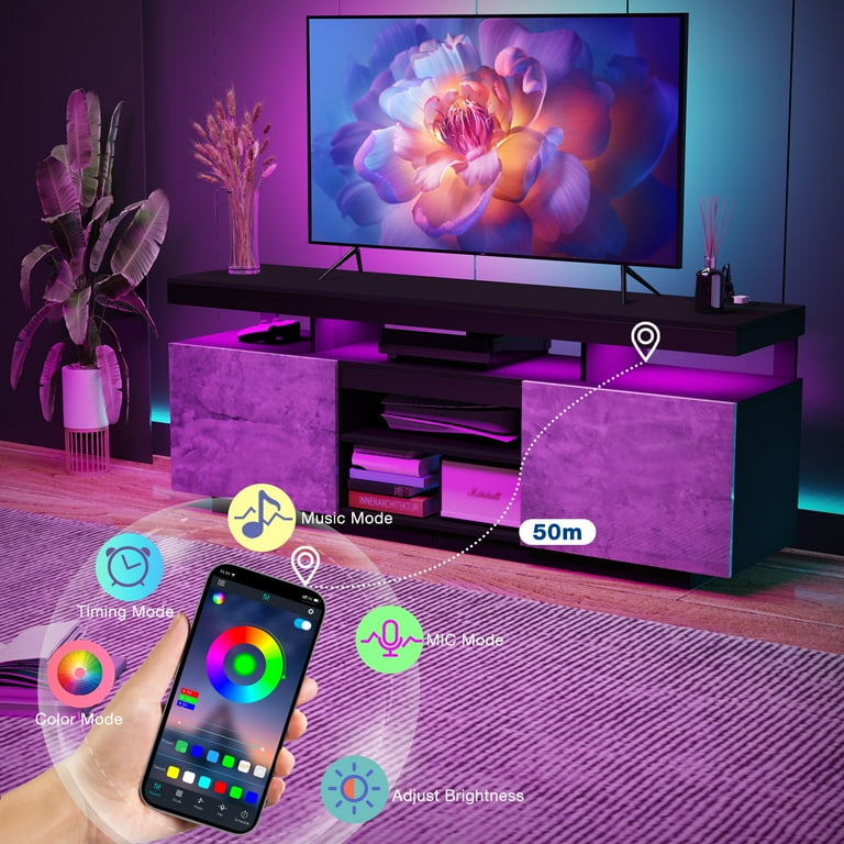 Dominic floating entertainment center on sale for tvs up to 70