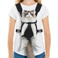 thumbnail image 5 of Mochila transportadora frontal ajustable con patas hacia afuera para perros pequeños, gatos y cachorros, 5 of 5