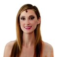 thumbnail image 1 of Lunfar Treasure Gurus Ruby Royal Crown Princess Jeweled Wedding Party Headband, 1 of 5