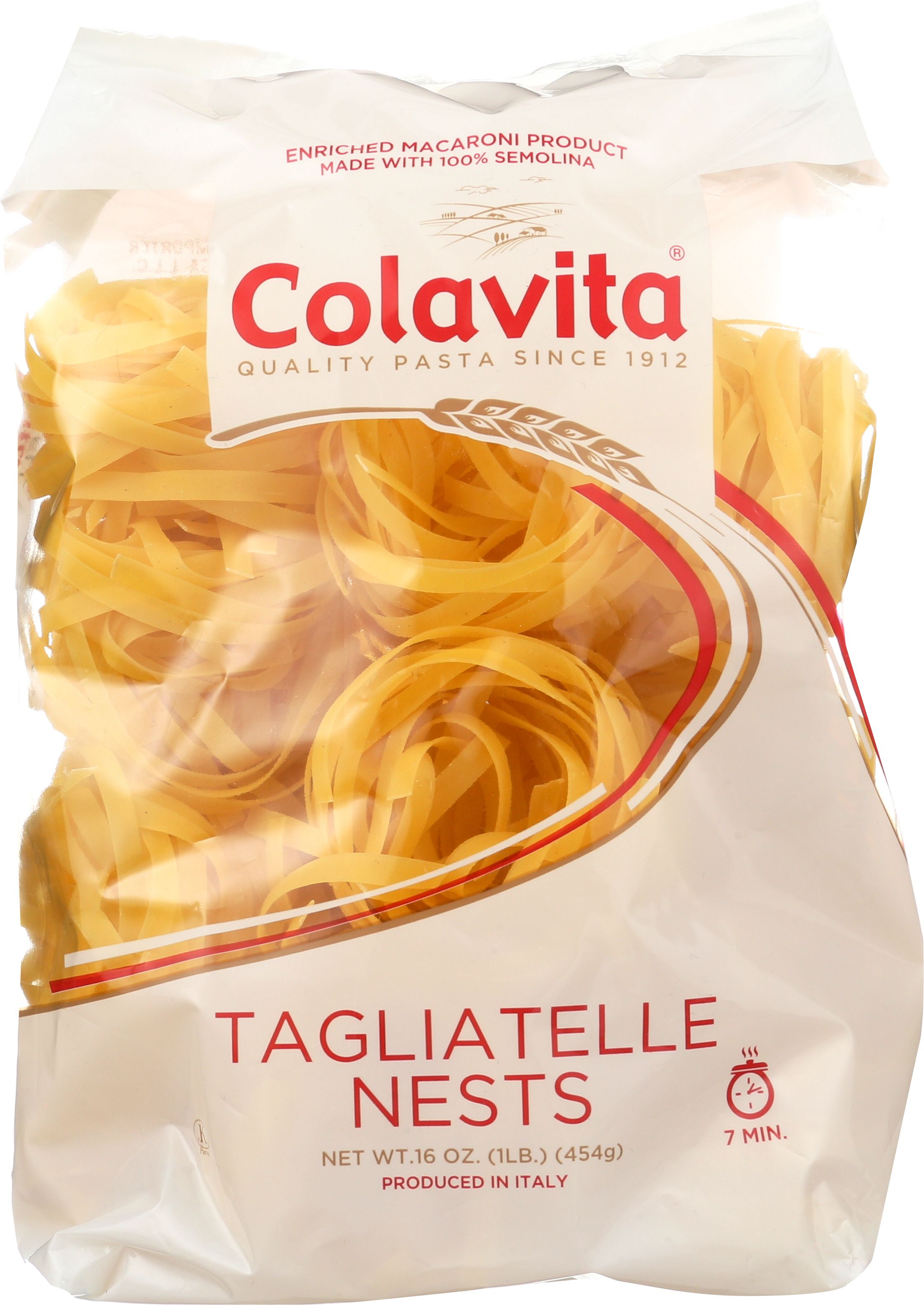Colavita Tagliatelle Nest Pasta, 16 Ounce