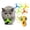Yellow, variant on Cat Interactive Fetch Toy Set, 1 Launcher + 5 Flying Discs Toy, Cat Track Toy for Training Exercise Chasing Interactive Toys for Indoor Play, Yellow