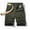 Mens Army Green Half Shorts Pants, variant on Flash Picks HOOMEUMY Men's Summer Cargo Shorts Cotton Loose Fit Multi-Pockets Straight Military Shorts with Belt Army Green 8