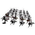 thumbnail image 1 of 1 juego de figuras de soldados de juguete, modelo de soldado, regalo de Navidad y Año Nuevo para el hogar y la oficina. 52 piezas, 1 of 9