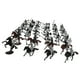 thumbnail image 1 of Simulación de guerreros caballeros medievales de plástico, soldados caballeros medievales realistas. 52 piezas, 1 of 9
